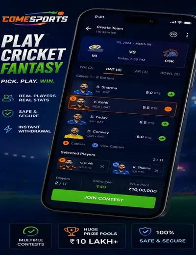 Superwin777 (super win 777) fantasy cricket & matchday visual 2
